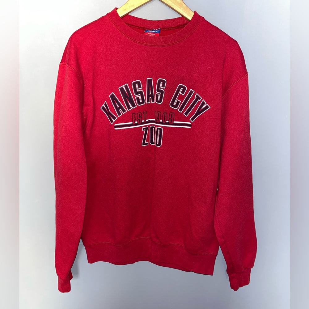 Kansas City Zoo red‎ sweatshirt
